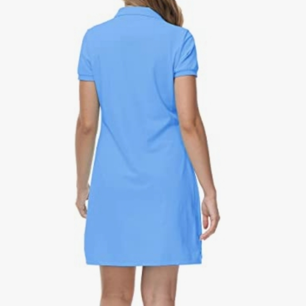 MoFiz Short Sleeve Polo Dress Size M - Picture 9 of 10